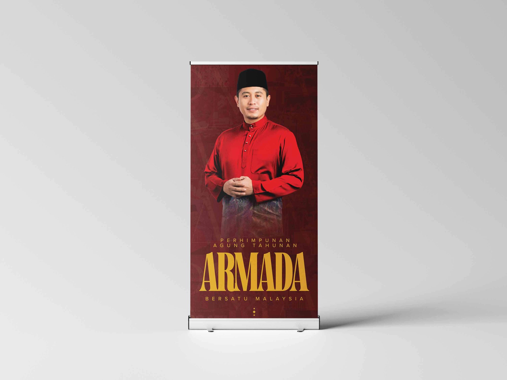 Roll-up banner mockup