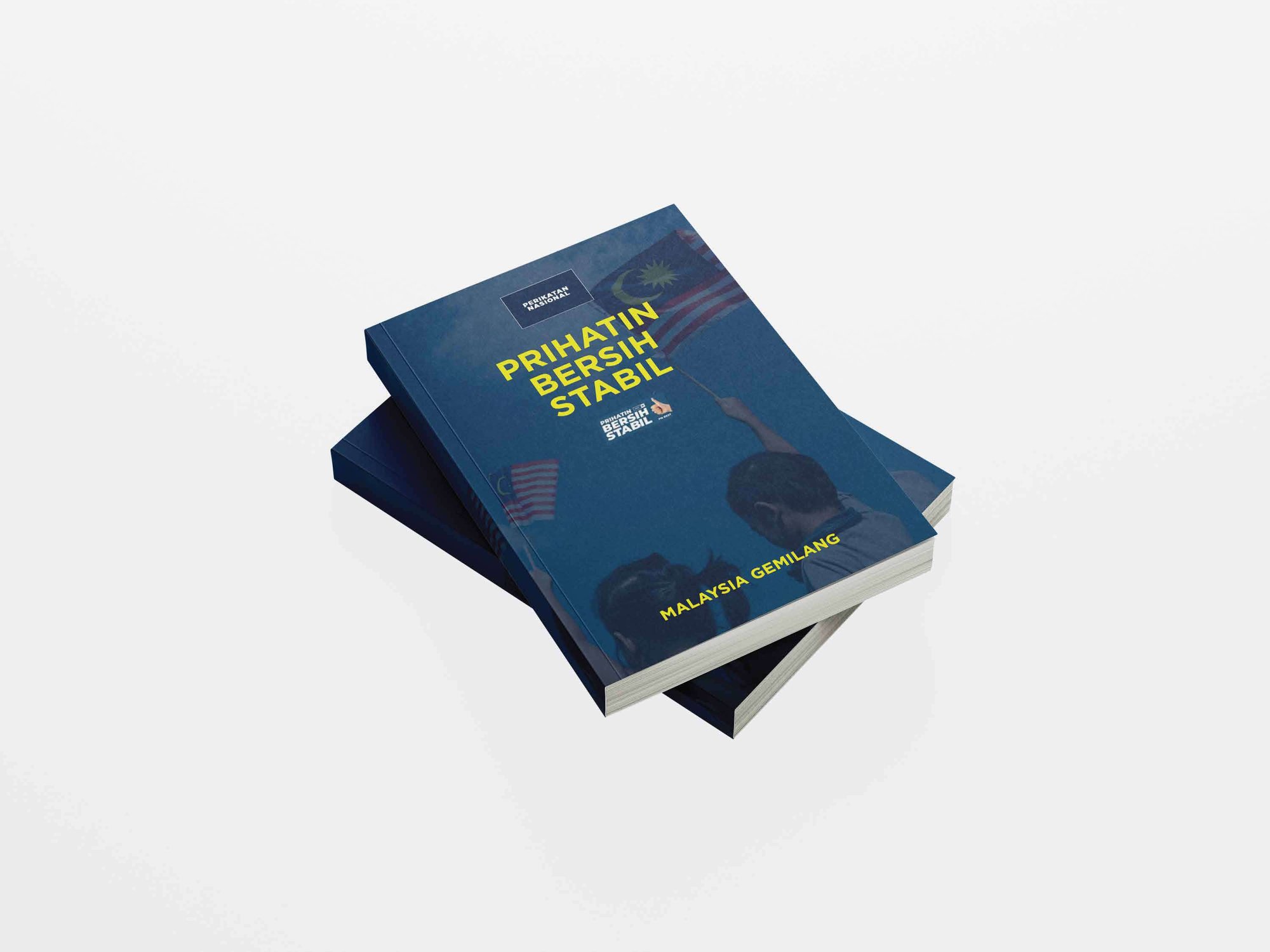 Printed manifesto book mockup