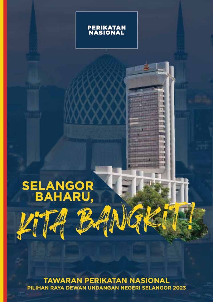 Manifesto book cover: Selangor Baharu, Kita Bangkit